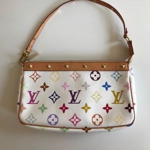Louis Vuitton multicolor shoulder bag purse